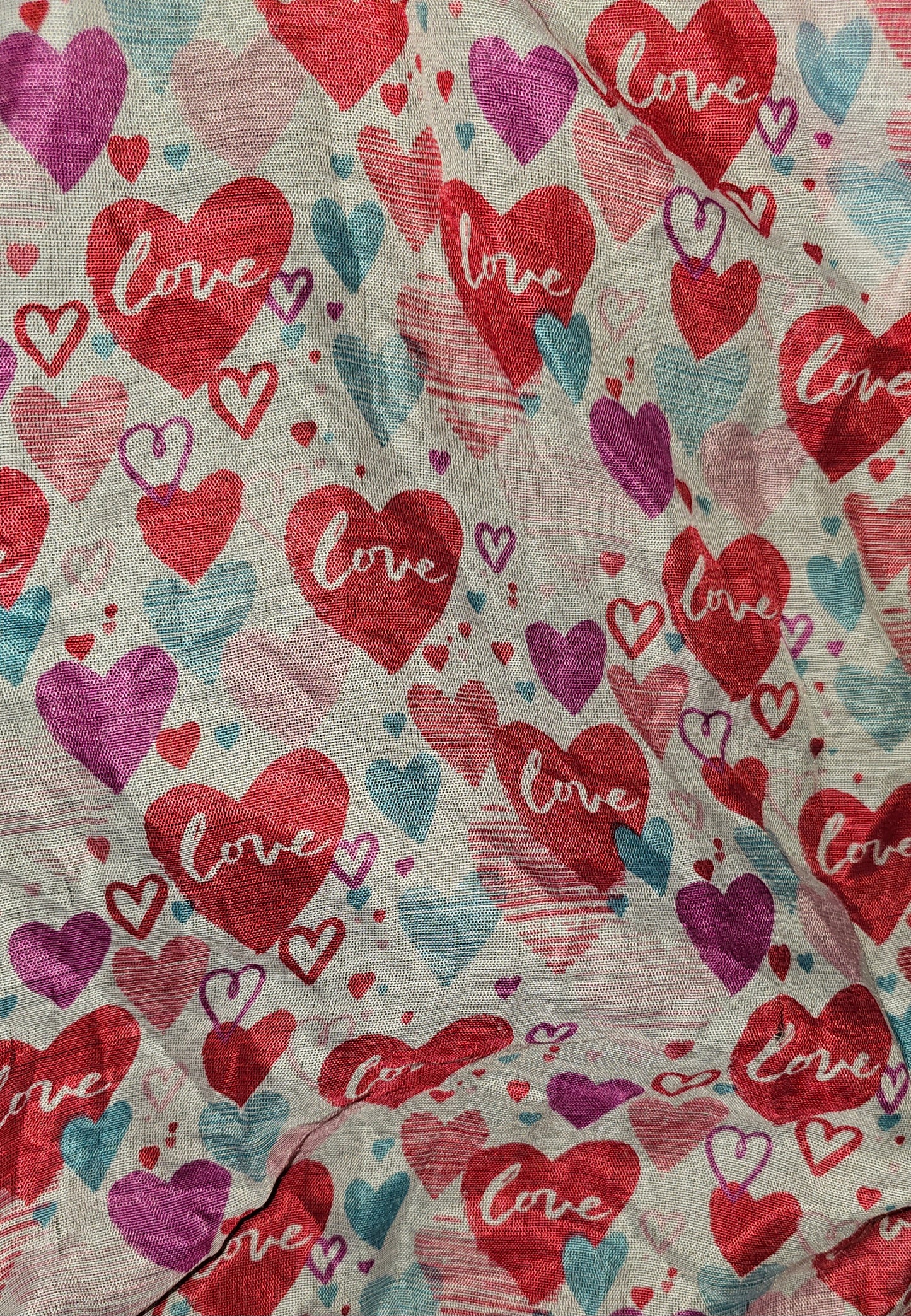Love Hearts Infinity Scarf