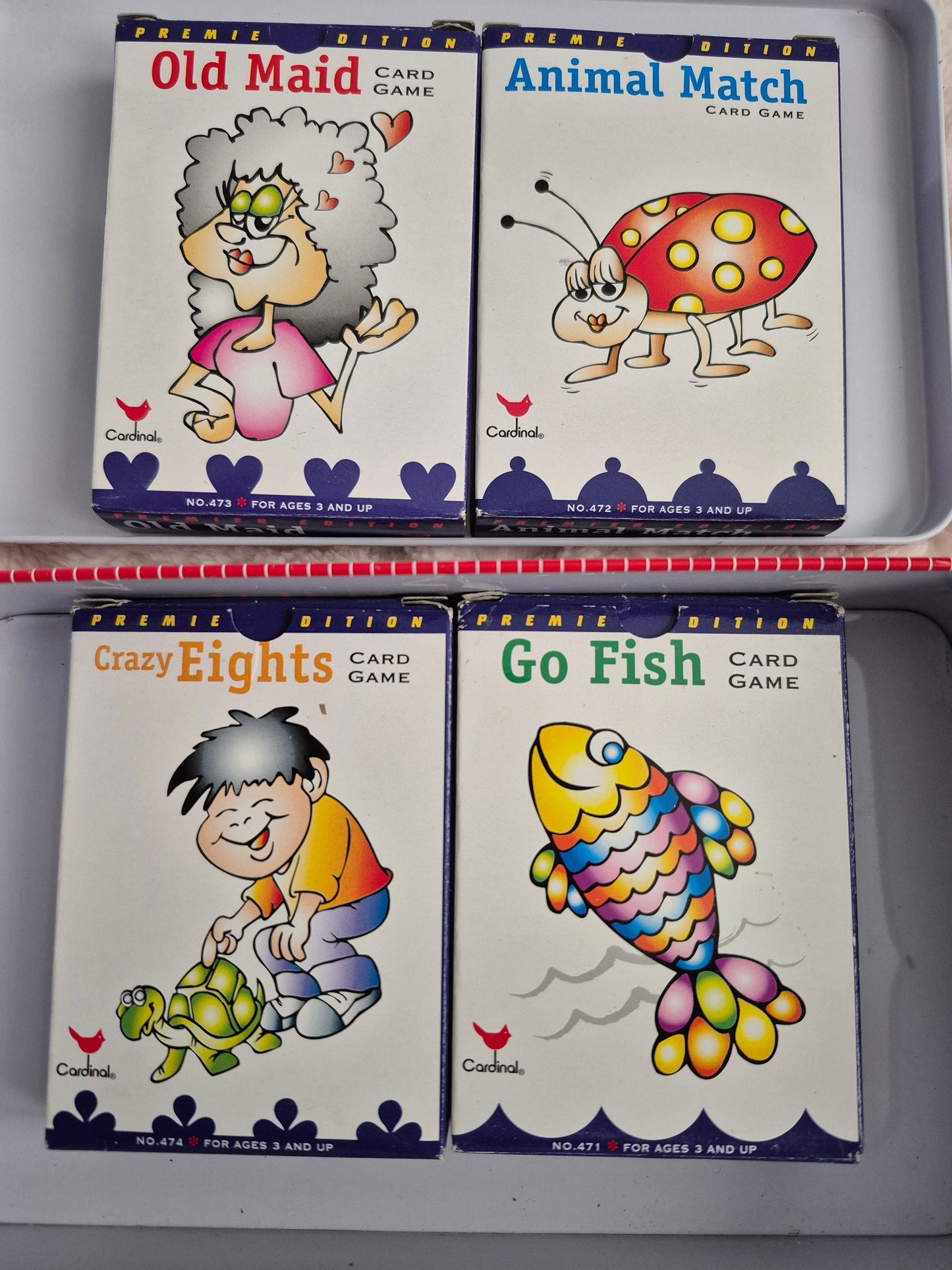 KIDZ CARDZ in colorful tin
