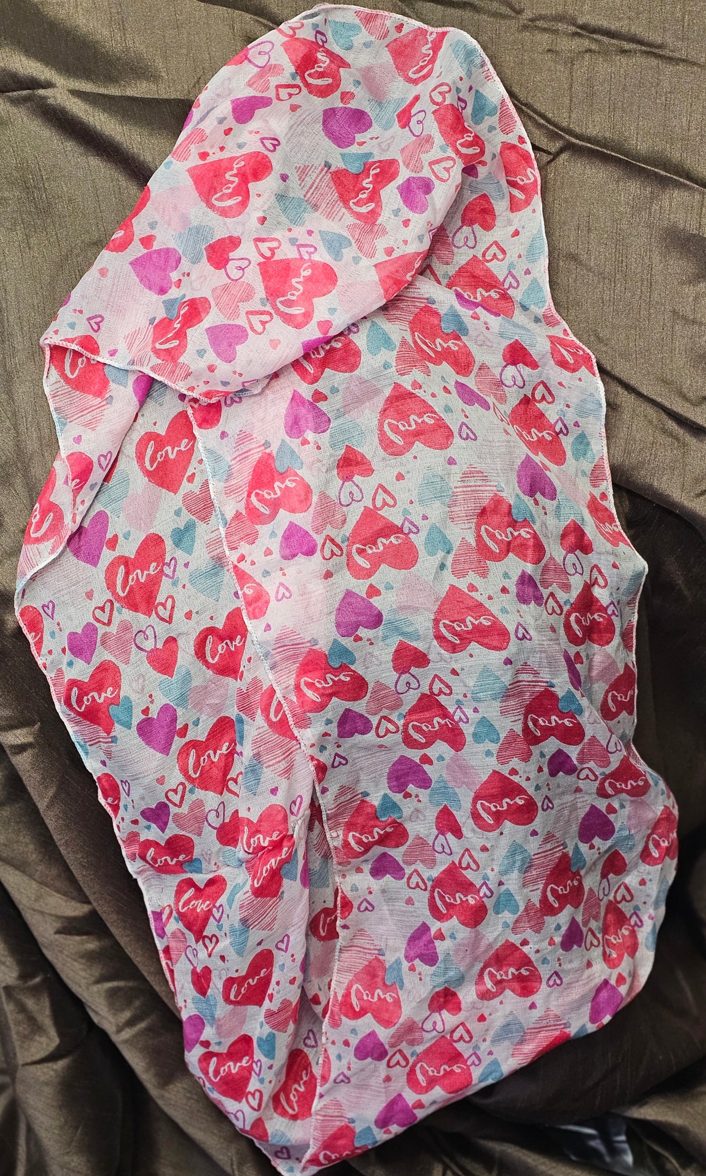 Love Hearts Infinity Scarf
