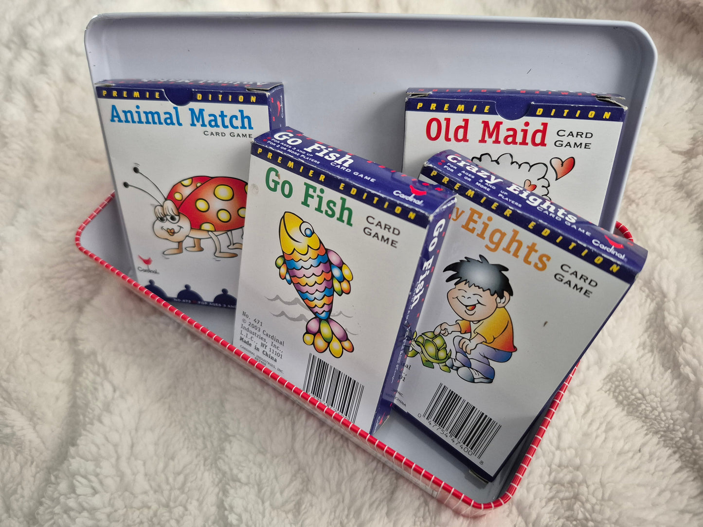 KIDZ CARDZ in colorful tin