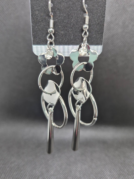 Sparkling Dangle Earrings